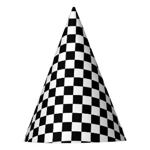 Chequerboard Party Hat
