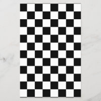Chequerboard pattern black and white