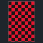 Chequerboard pattern black red flyer<br><div class="desc">Chequerboard pattern black red .- Chequerboard Pattern - Cool simple pattern as a gift or template, made of many squares. In the HS_Art Shop you will find many decorative backgrounds and textures of various types and shapes, you can add your personal texts or photos to the templates! The product can...</div>
