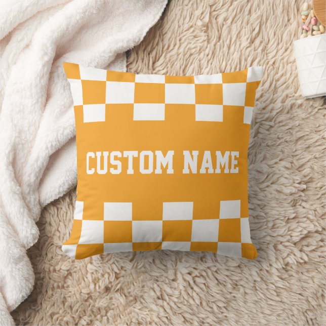 Chequerboard Pattern Cushion (Blanket)