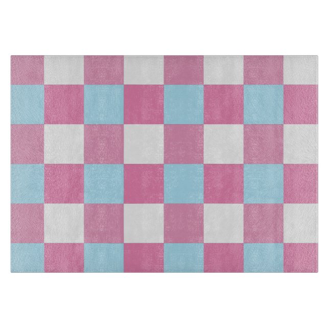 Chequerboard Pattern Cutting Board (Front)