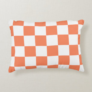 Chequerboard Pattern Decorative Cushion
