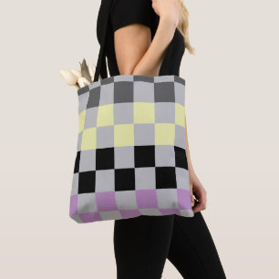 Chequerboard Tote Bag