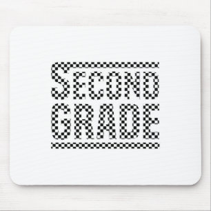 Chequered 2nd Grade Ck To School Boys Girls Kids T Mouse Pad