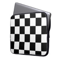 Chequered Black and White
