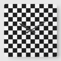 Chequered Black and White