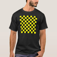 Chequered - Black and Yellow