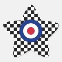 Chequered Black Racing Target Mod