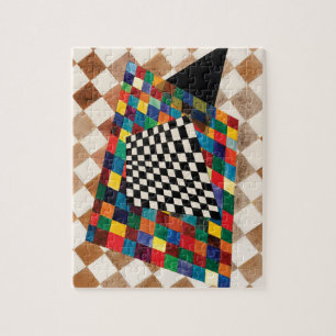 Chequered by Wassily Kandinsky Jigsaw Puzzle
