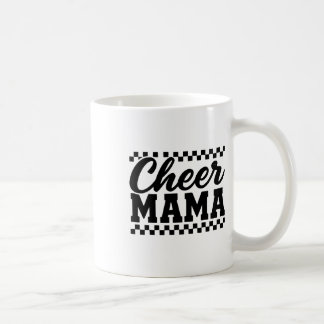 Chequered Cheer Cheerleading For Cheerleader Mum M Coffee Mug