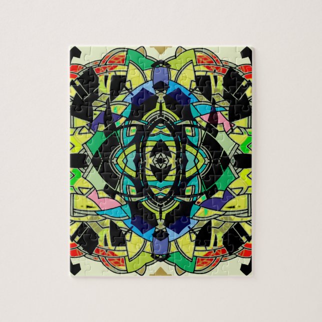 Chequered Design Jigsaw Puzzle (Vertical)