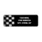 Chequered Flag Address Labels