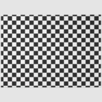 Chequered flag auto racing pattern gift wrap