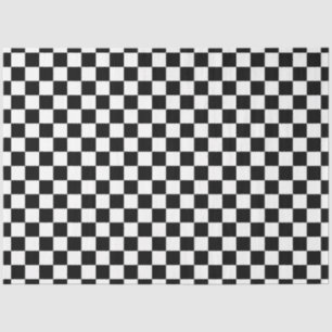 Chequered flag auto racing pattern gift wrap tissue paper