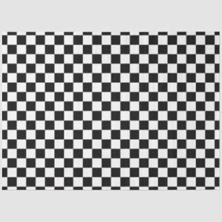 Chequered flag auto racing pattern gift wrap tissue paper