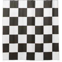 Chequered Flag (Black and White) (Chequered Patter