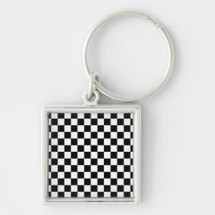 Chequered  Flag Key Ring