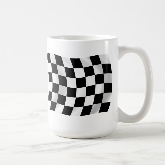 Chequered Flag Mug (Right)