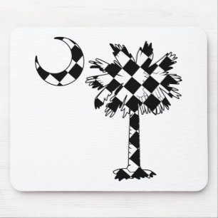 Chequered Flag Palmetto Mouse Pad