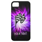 Chequered Flag; purple