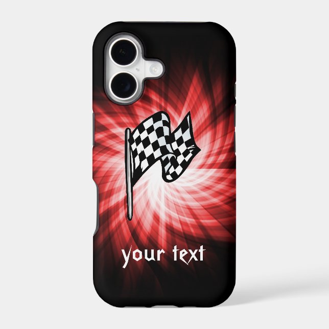 Chequered Flag; red (Back)
