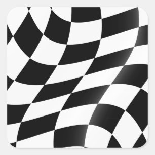 Chequered Flag Stickers