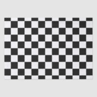 Chequered Flag Tissue Paper