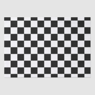 Chequered  Flag Tissue Paper
