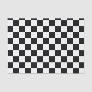 Chequered  Flag Tissue Paper