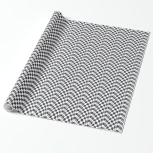 Chequered Flag Wrapping Paper