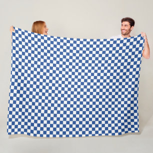 Chequered Fleece Blanket