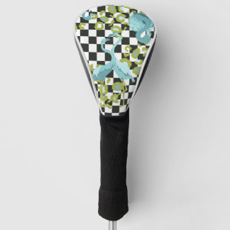 Chequered Golf Club Cover