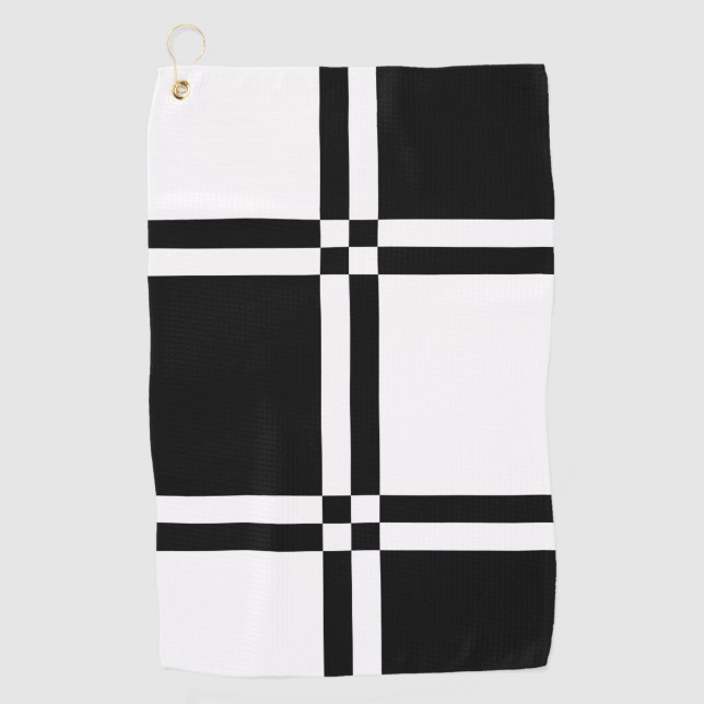 Chequered Golf Towel (Front)