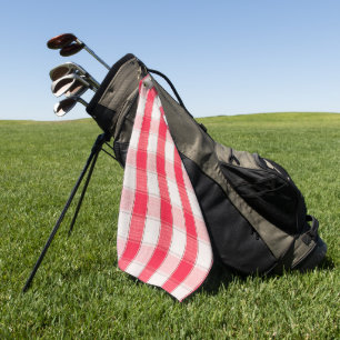 Chequered Golf Towel