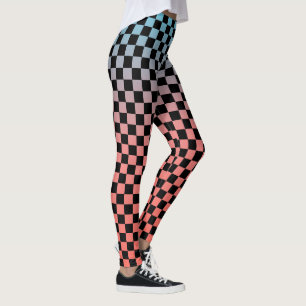 Chequered Gradient Leggings