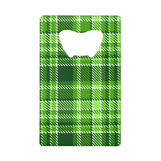 Chequered Green Colour Pattern (Front)