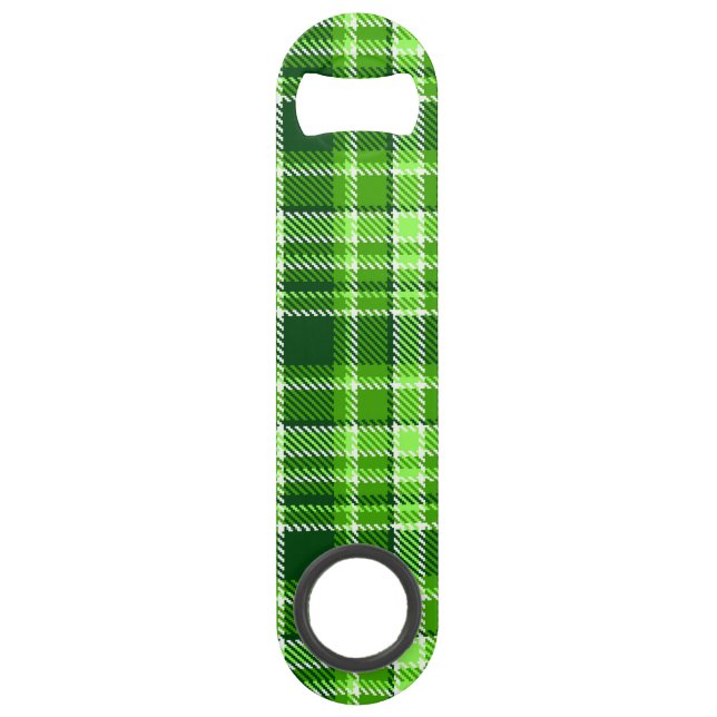 Chequered Green Colour Pattern (Front)