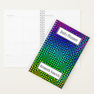 Chequered Illusion by Kenneth Yoncich Planner