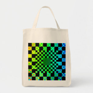 Chequered Illusion by Kenneth Yoncich Tote Bag