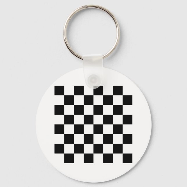 chequered key ring (Front)