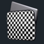 Chequered Laptop Sleeve<br><div class="desc">Protect your laptop with this chequered design with a retro feel!</div>