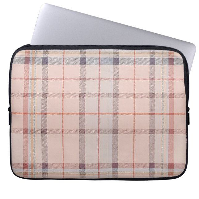 Chequered Laptop Sleeve (Front)