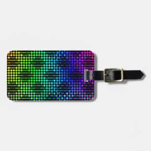 Chequered Lattice Fence by Kenneth Yoncich Luggage Tag