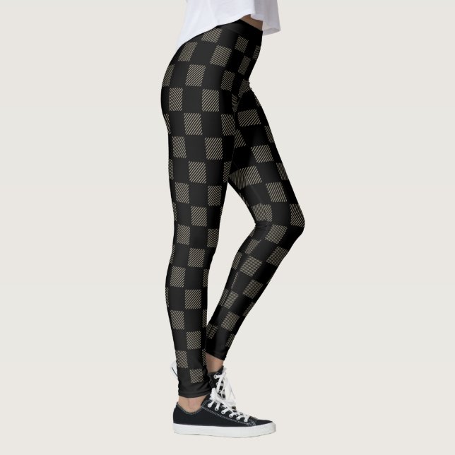 Chequered  leggings (Right)