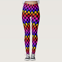 Chequered Leggings