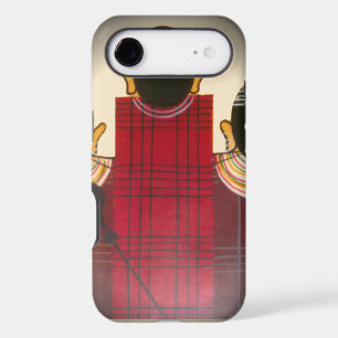 Chequered Maasai Family Portrait