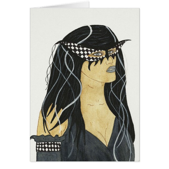 Chequered Mask (Front)