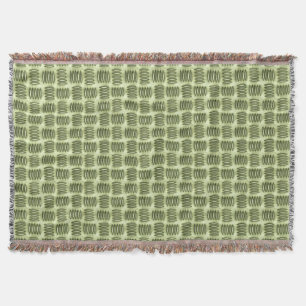 Chequered Metal Stainless Steel Flooring Texture Throw Blanket