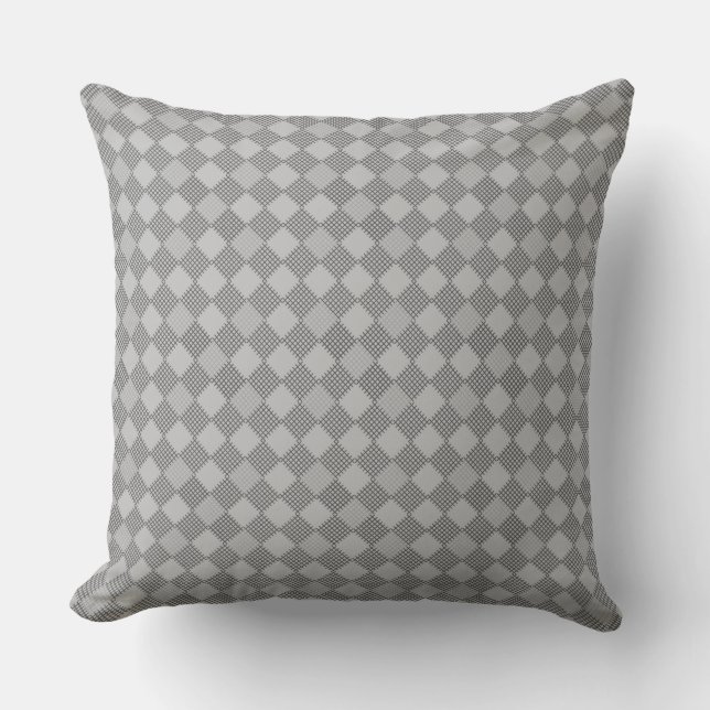 Chequered patches pattern 01 w cushion (Front)