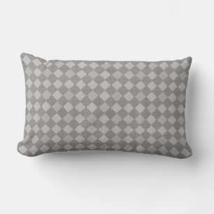 Chequered patches pattern 01 w lumbar cushion